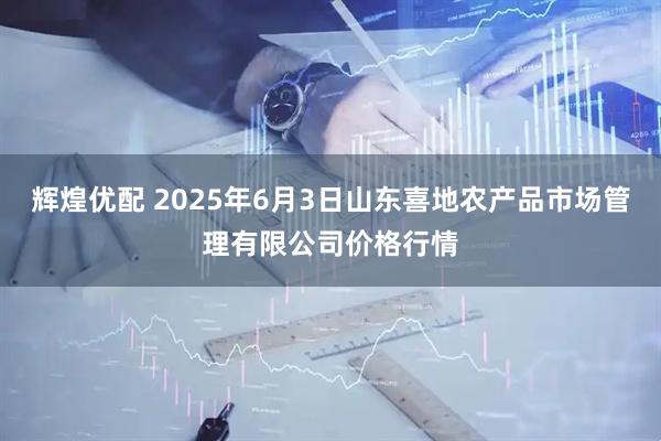 辉煌优配 2025年6月3日山东喜地农产品市场管理有限公司价格行情