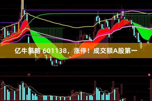 亿牛策略 601138，涨停！成交额A股第一