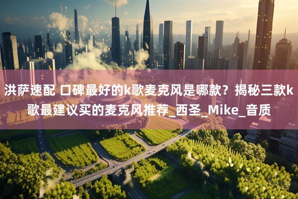 洪萨速配 口碑最好的k歌麦克风是哪款？揭秘三款k歌最建议买的麦克风推荐_西圣_Mike_音质