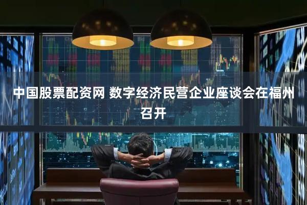 中国股票配资网 数字经济民营企业座谈会在福州召开